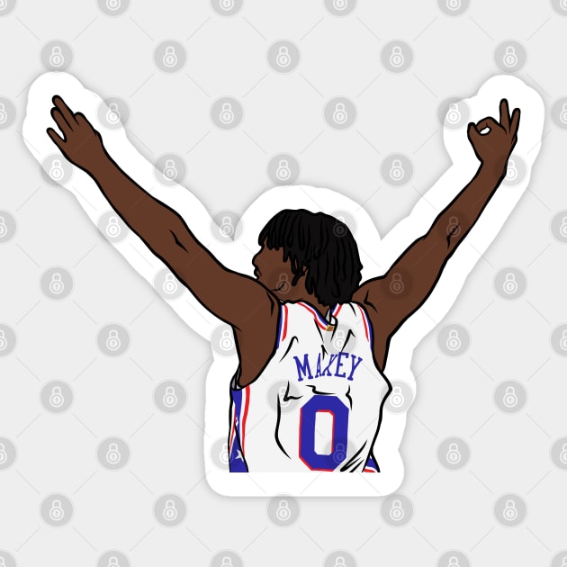 Tyrese Maxey Celebration Sticker by rattraptees